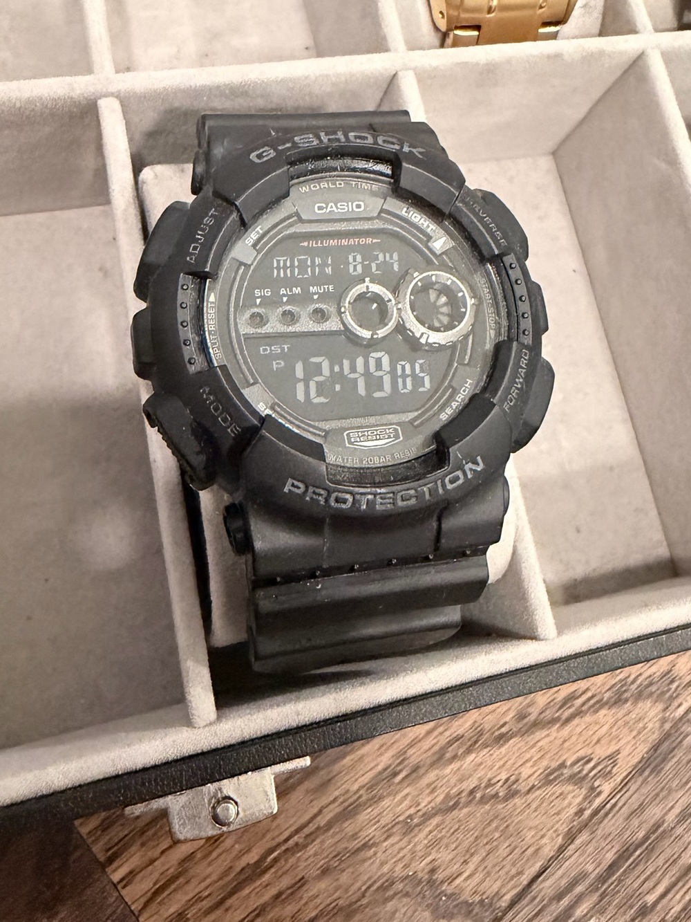 Casio G-Shock Matte Black Digital Sports Watch